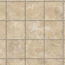 A3 Limestone Square Tiles Card Tumdee 1:12 Scale Dolls House Paper Cladding 783