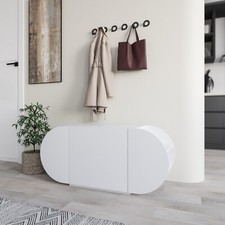 Pozy Shoe Bench Storage Oval