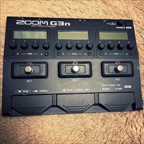Zoom g3n guitar multi effects - guitar, multi-effects