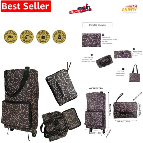 Folding shopping cart