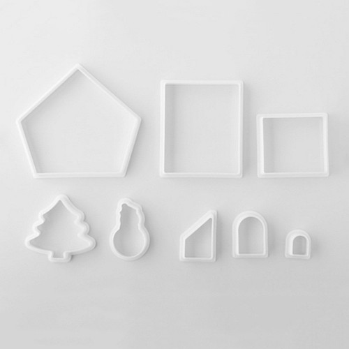 Pcs house shape cookie mold - shape,