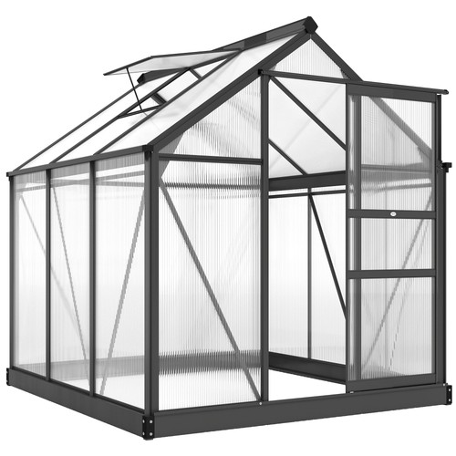 Outsunny 6x6ft walk - outsunny, walk-in