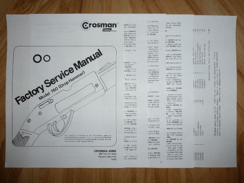 Crosman 760 seal - drop),