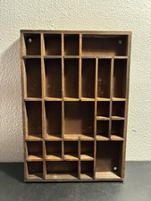 Vintage Wood Printer's Type