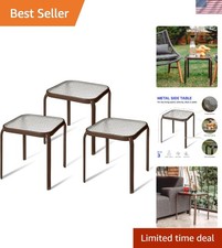 Durable 16" Square Bronze