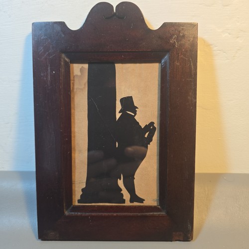 Antique 19thc silhouette - 19thc,