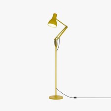 Floor Lamp Yellow Adjustable