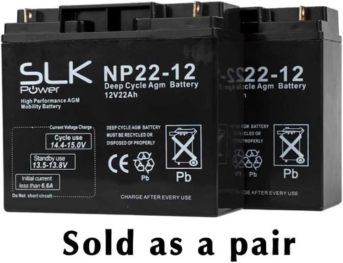 Pair 12v rascal tga - (2.),