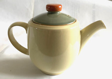 Denby Fire Yellow/Lemon 1.5 Pint Teapot Excellent Condition