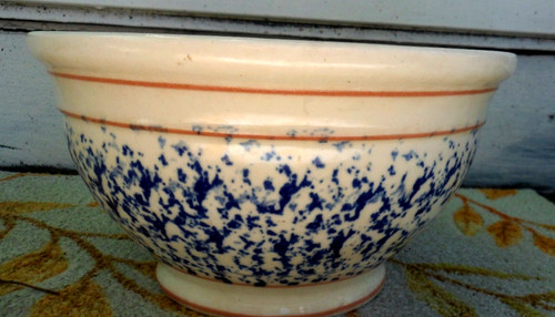 Vintage blue white - blue,
