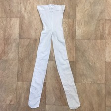 Teen Girls Plain White Tights