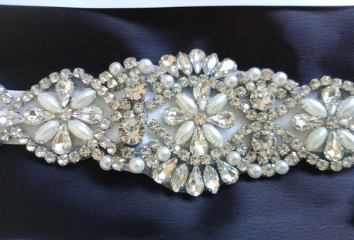 Bridal crystal pearl - bridal,