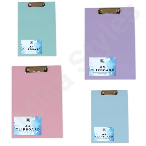 Foolscap clipboard black - a4,
