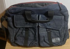 Tumi Tracer T-Tech Denim Shoulder Bag Laptop Messenger Bag 15.5 X 3.75” X 14.5”