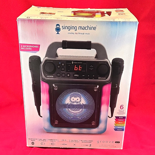 Singing machine groove mini - machine,