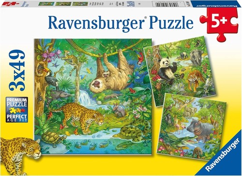 Jungle fun jigsaw puzzles for - puzzles,