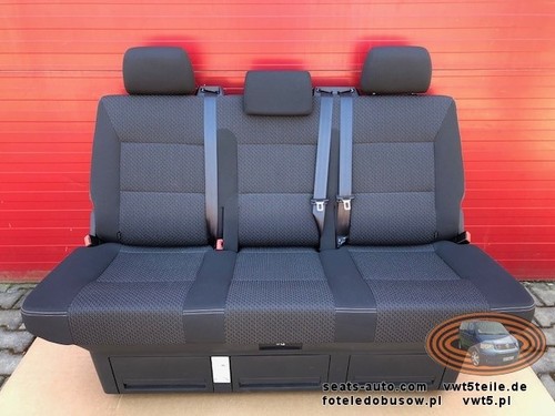 Bench rear triple seat - vw, t5