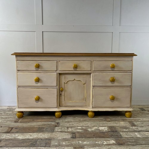 Antique painted pine - painted, dresser
