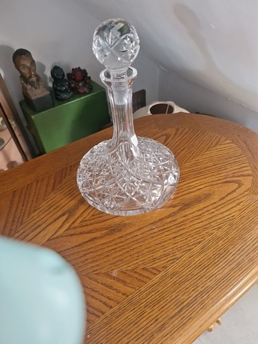 Thomas webb cut glass ships - cut,