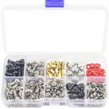 228Pcs Computer Screws Box Set Kit PC Repair Hard Drive Motherboard Case Fan UK