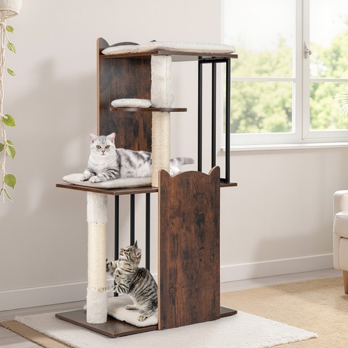 112cm tall modern - tall, cat