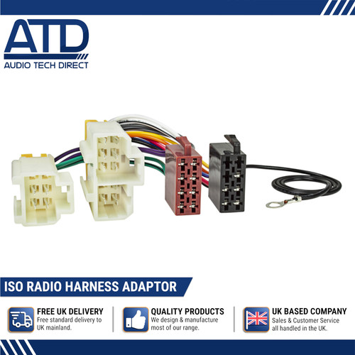 Iso car adaptor for nissan - iso,