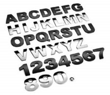 Black chrome 3d - /,