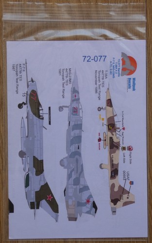 Wolfpak decals 077 - wolfpak, #72-077