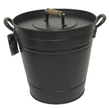 14L Ash Bucket With Lid