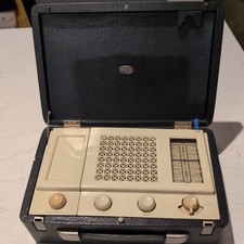 Vintage GEC BC4444 Portable Valve Radio. Made In England