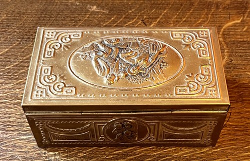 Vintage wood brass state - &,