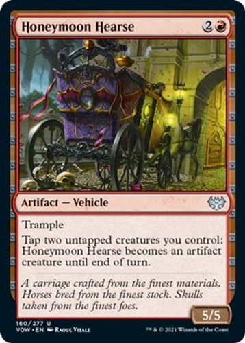 Honeymoon hearse innistrad - honeymoon,