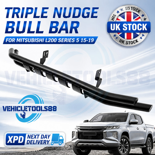 Triple nudge bull bar - bull, bumper