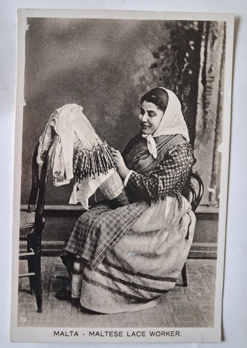 Malta maltese lace worker - maltese,