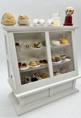 Dolls house cake shop cabinet - house,