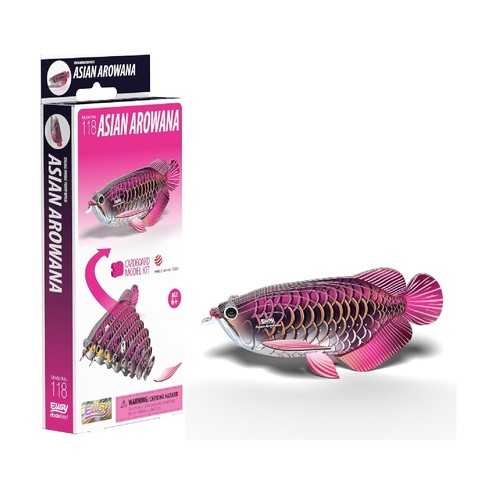 Eugy asian arowana - asian, 3d