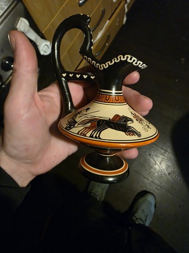 Vintage greek pottery - vintage, mini