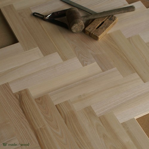 Ash wood parquet classique - parquet,