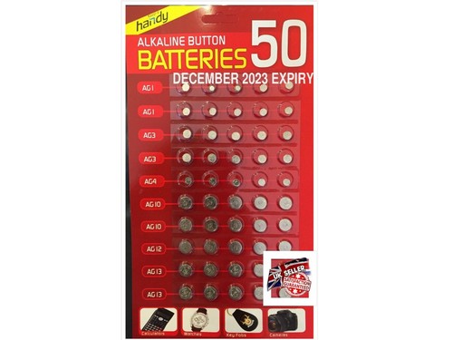 Pcs button cell assorted - pcs,