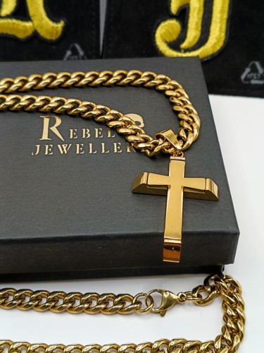 18k gold cross - 18k,