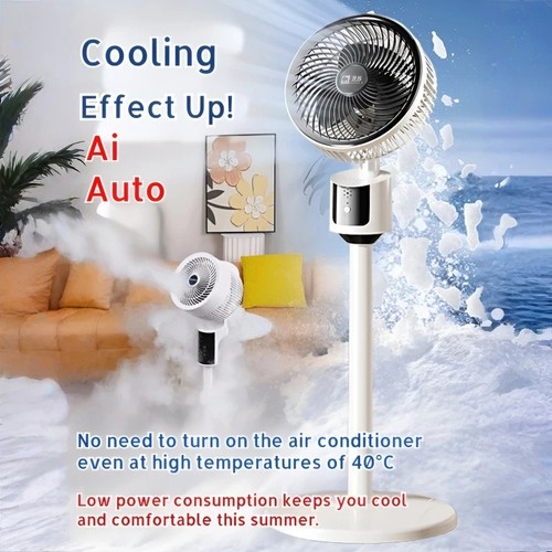Portable air circulator fan - 9",