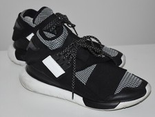 Adidas Y-3 Qasa 2014 High Black White SIZE US 8 UK 7.5 Good Condition Free Post