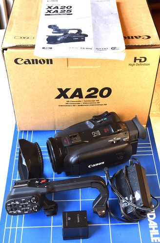 Canon xa20 full - full, camcorder