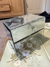 2 Drawer Mirror Mirrored Glass