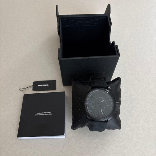Diesel men watch all black - diesel,
