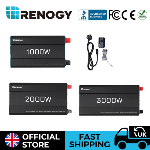 Renogy 12v 1000w 2000w 3000w - 12v,