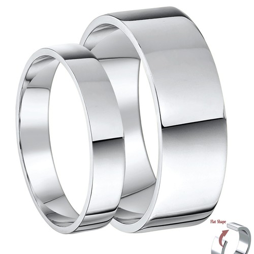 His hers 9ct white - hers, gold