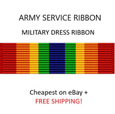 ARMY SERVICE RIBBON  - OFFICIAL ISSUE (for Military Dress Uniform)