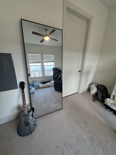 Tall stand mirror - stand.,