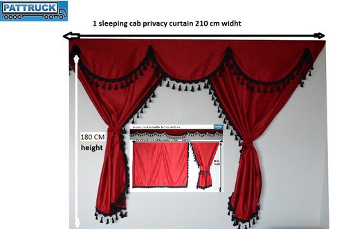 Truck curtains full - , set